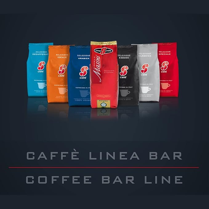 Essse Caffe Selezione Speciale Authentic Italian Espresso Bar Whole Bean Coffee Medium Roast 2.2 Pound / 1000g