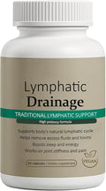 Lymphatic Drainage Capsules – Natural Herbal Blend with Dandelion Burdock Kelp &amp Echinacea – Supports Circulation &amp Fluid Balance