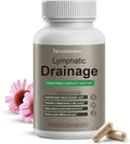 Lymphatic Drainage Capsules-Lymphatic Drainage Supplements Herbal Detox &amp Immune Support with 8-Plant Complex Supports Fluid Balance &amp Promotes a Light Feeling 60 Capsules (1pc)