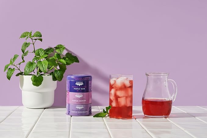 JUSTEA Purple Tea Trio Jasmine  102 GR