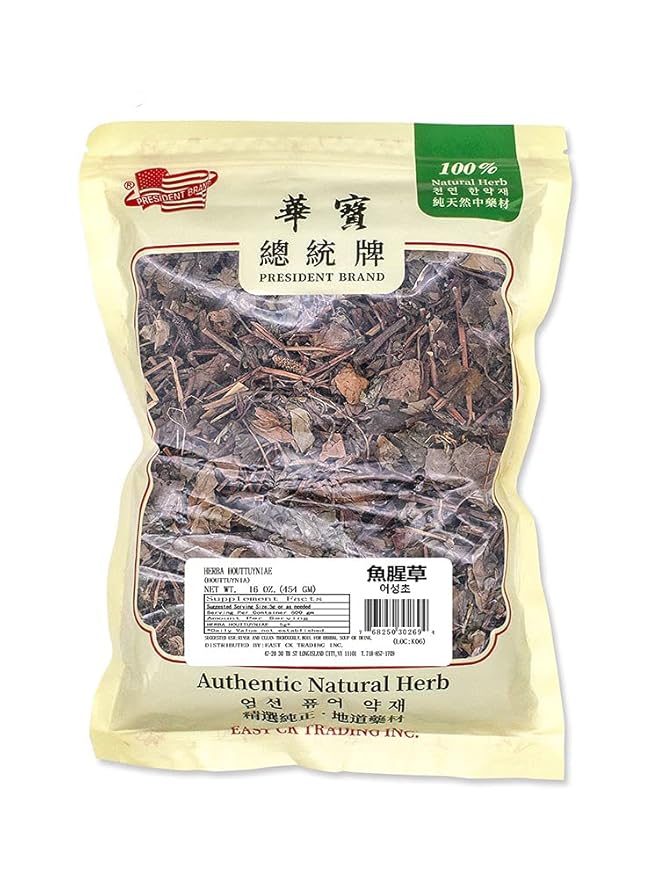 Houttuynia Cordata (Dokudami/Yuxingcao/어성초) Dried Loose Leaves 16oz 鱼腥草