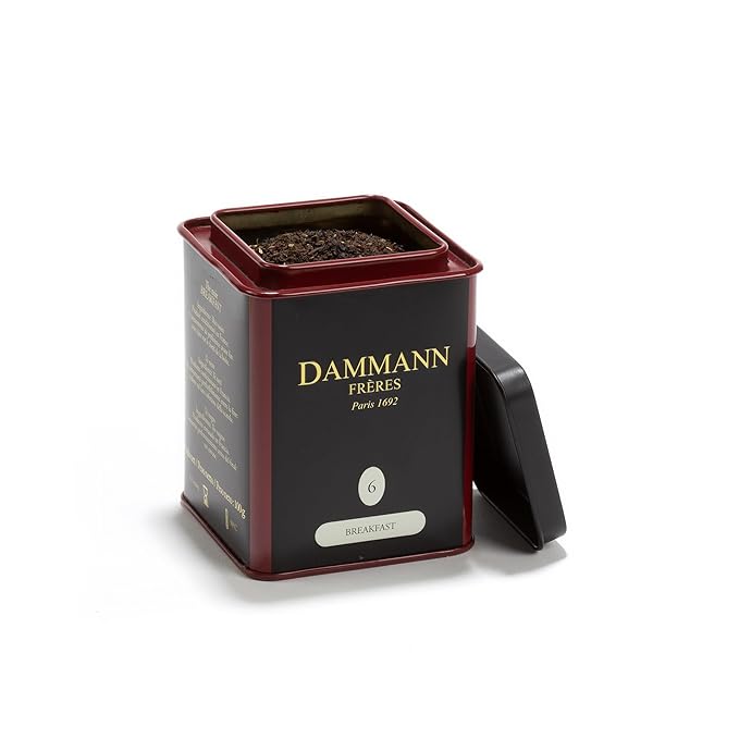 DAMMANN FRERES Breakfast Loose Tea 3.5 Ounce Tin
