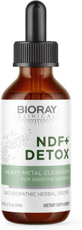 BIORAY Clinical NDF Plus - 1 fl oz - Naturally Removes Toxins from the Body - Non-GMO Vegetarian Gluten Free
