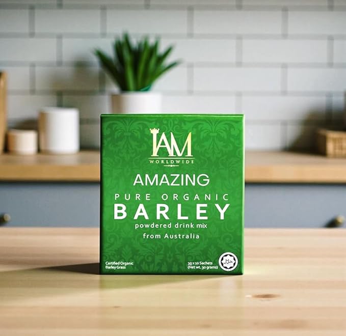 IAM Amazing Pure Barley Powdered Drink Mix from Australia-3 Boxes