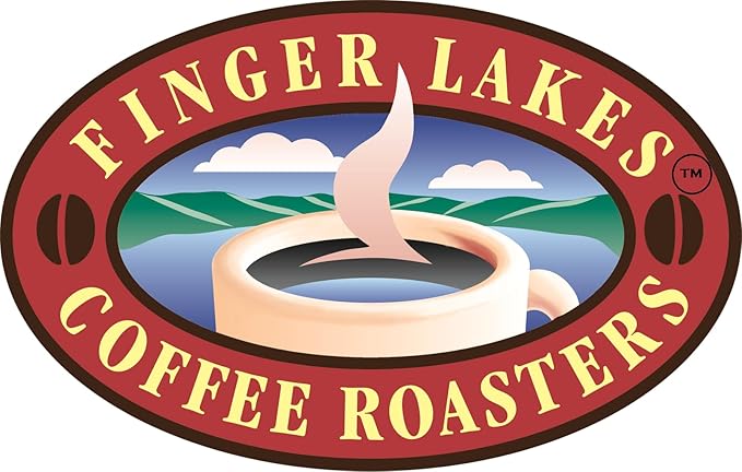 Finger Lakes Coffee Roasters Flavored Ground Coffee – (12 oz Bags) – Medium Dark or Light Roast – Small-Batch Artisan Blends Since 1996 – Freshly Roasted Gourmet Coffee (2 Bags Salted Caramel)