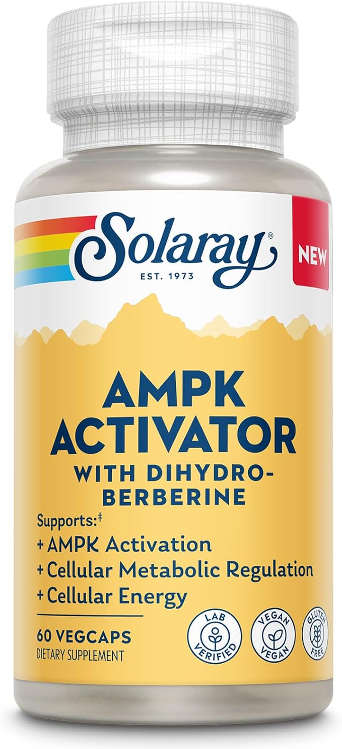 SOLARAY AMPK Activator with Dihydroberberine 60 CT