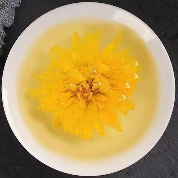 Dried Chrysanthemum Flowers Rock Sugar Tea 10.58 oz Chrysanthemum Honey Flower Tea Sugar