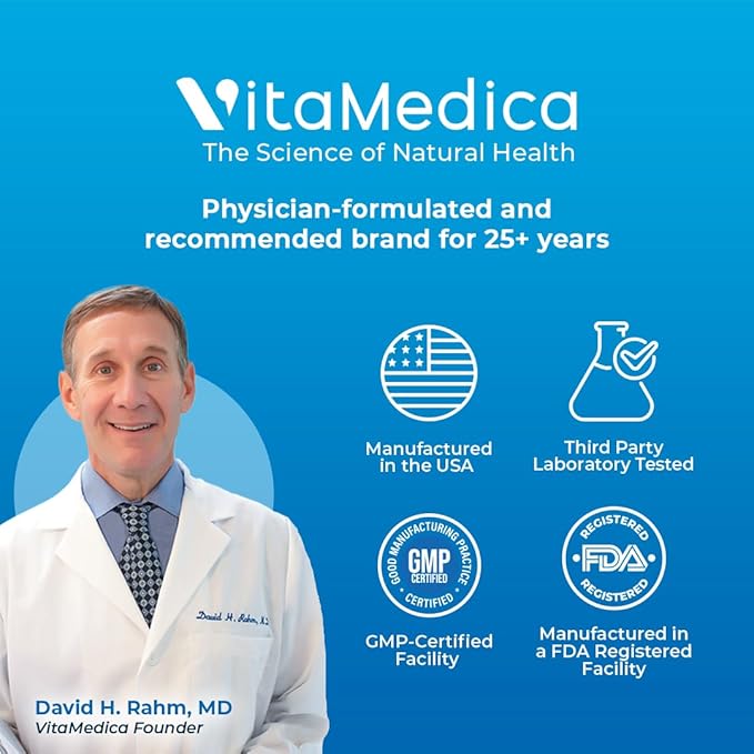VitaMedica Anti-Aging Formula AM/PM Multivitamin Packets for Women &amp Men – Supports Radiant Skin Hair &amp Nails Daytime Energy + Nighttime Recovery – 30 Packs