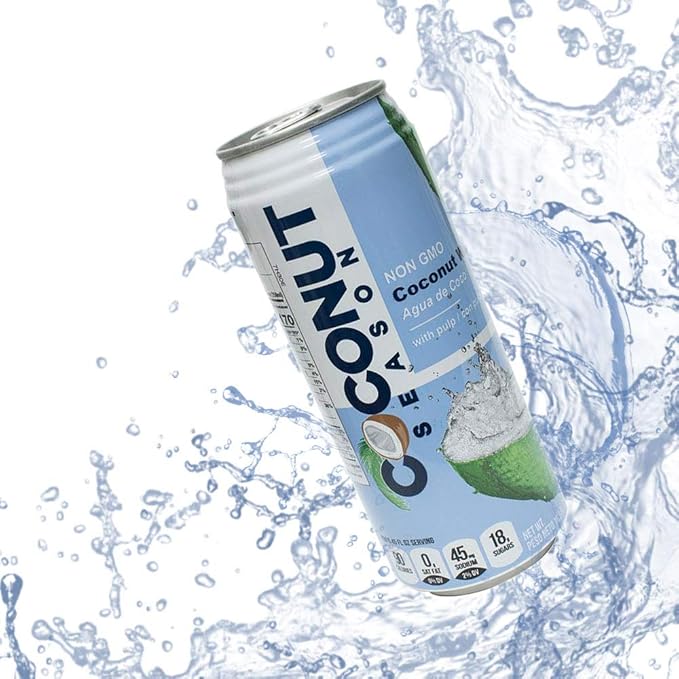 Coconut Season Coconut Water 16.9 Ounce (Pack of 24)