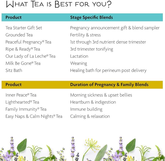 Birds &amp Bees Teas - Organic Lactation Tea - Our Lady of La Leche Breastfeeding Supplement &amp Lactation Supplement to Boost Supply of Mother's Milk with Organic Herbs 40 Servings 6.5 oz