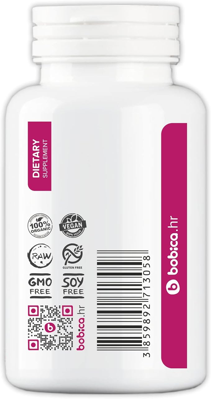 Organic Aronia Berry Capsules – Black Chokeberry Supplement with Natural Anthocyanins &amp Polyphenols – Supports Immune System – from Aronia Berries Powder – Non-GMO – 500mg 90 Vegan Capsules