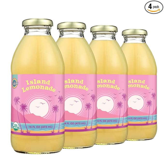Pacific96 Organic Island Lemonade 16oz (4 Pack)