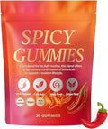 Spicy Gummy Hot Peach Gummies – Natural Chili Flavor Promote Calmness and Intimacy Wellness 30 Gummies