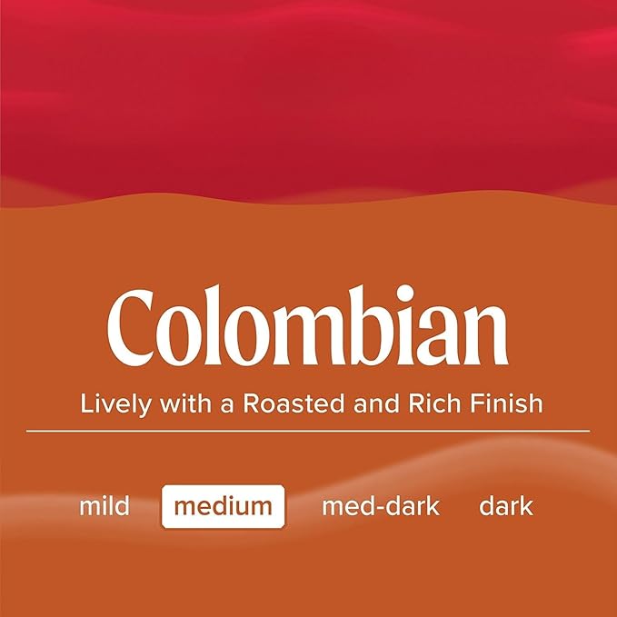 Fogers 100% Colombian Medium Roast Ground Coffee 40.3 oz Bulk Supply for Home Office and Professional Use