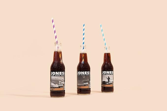 Jones Soda Co. Cane Sugar Root Beer 12 12oz Bottles