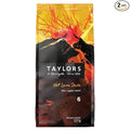 Taylors of Harrogate Hot Lava Java Ground Coffee Extra Dark Roast (227g) - Pack of 2