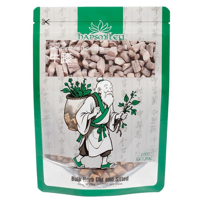 Hapsmiley Achyranthes Bidentata (Achyranthes Japonica/Niuxijingdao/Huai Niu Xi/牛膝/우슬) – 100g (3.5 oz) Dried Herbal Plant – 100% Pure Natural