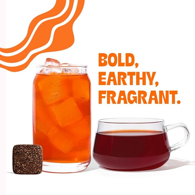 Tea Drops 30 Bulk Pack Thai Tea Bagless Tea - Loose Leaf Lightly Sweetened On-The-Go. Plastic-Free Tea - Iced or Hot