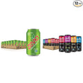 Zevia Zero Calorie Soda and Energy Drink Variety Pack 36 Cans