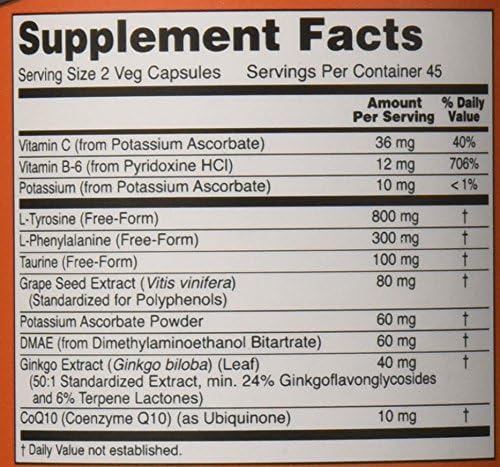 Now Foods True Focus 90 Veg Capsules (2 Pack)