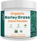 Organic Barley Grass Juice Powder– Utah Grown Raw Barley Grass Juice Extract &amp Green Juice Powder for Detox- Complements Wheatgrass Juice- Made to EverRaw® Standard with BioActive Dehydration™- 5.