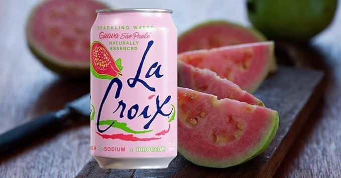 La Croix Beach Plum Guava Sao Paulo Black Razzberry Sparkling Water Variety Pack 12oz (Pack of 10 Total of 120oz)