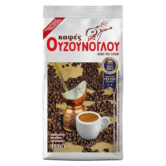 Greek Ground Coffee Ouzounoglou 193g 6.80 Oz