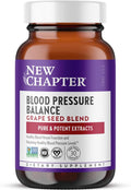 New Chapter Blood Pressure Supplement Take Care with Organic Vegan Grapeseed + Black Currant + Non-GMO Ingredients 30 Count