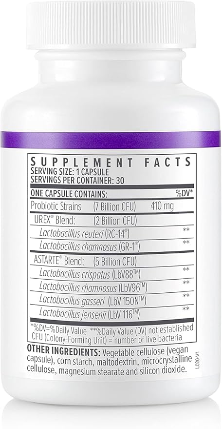Biote Nutraceuticals - vH Balance - Vaginal Health + Microbiome Support (30 Capsules)