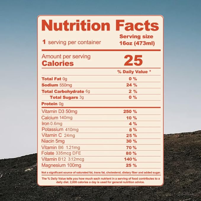 SAPS Zero Added Sugar Electrolytes Drink with Adaptogens &amp Aminos - Passionfruit Instant Hydration Sports Drink Zero Added Sugar Electrolyte Drinks No Artificial Colors &amp Flavors Fast Hydra