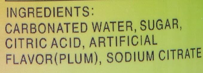 Sangaria Ramune Plum Flavor 6.76 Fluid Ounce (Pack of 6)