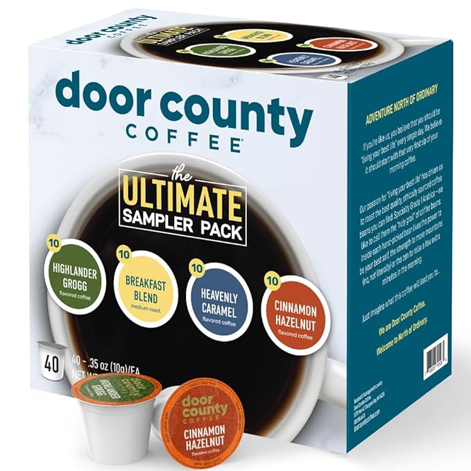 Ultimate Single Serve Cup Sampler 40 Cups Variety Pack