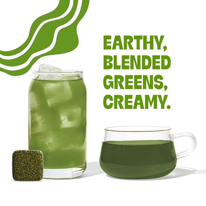 Tea Drops 30 Bulk Pack Organic Matcha Bagless Tea - Loose Leaf Lightly Sweetened On-The-Go. Plastic-Free - Iced or Hot