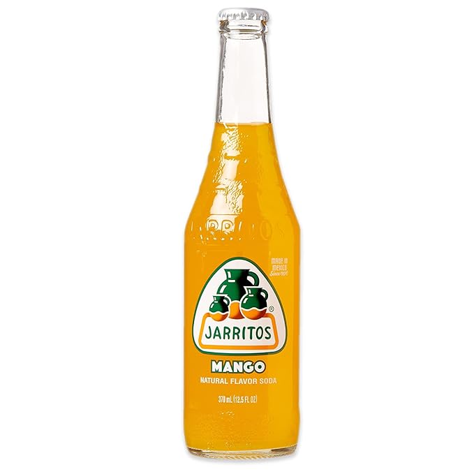 Spot Beverage™ Premium Classic Bottled Soda Brands (12-Pack Jarritos Mandarin)