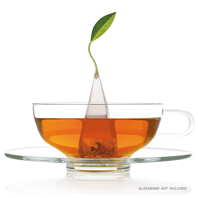 Tea Forte Bombay Chai Premium Caffeinated Black Tea Blend Event Box Bulk Pack 40 Count 10 per tray Individually Wrapped Handcrafted Pyramid Infusers