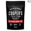 Rye Whiskey Barrel Aged Coffee Single-Origin Ethiopian Beans Aged in Rye Whiskey Barrels Medium Light Roast Whole Bean 2 lb