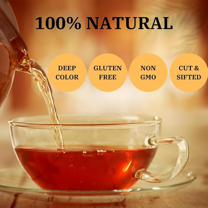 Dried Hibiscus Flowers 6 LB | Herbal Tea | Gluten Free Non GMO | Flor de Jamaica | Caffeine Free Tea | Agua fresca | Strong Flavor | Loose Leaf Tea for Hibiscus Tea | Dried Leaves