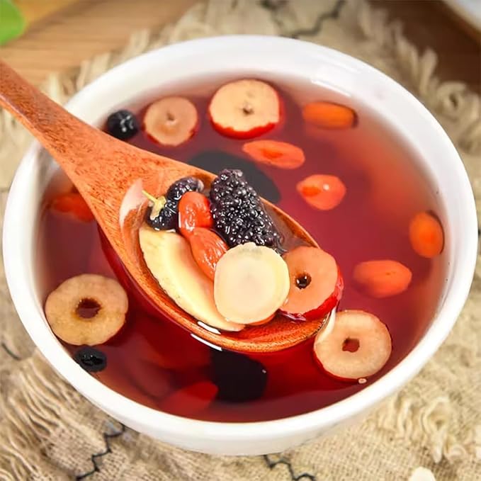 Six Treasure Kidney Cleansing Tea - Ginseng &amp Chinese Herbal Tea for Kidney Care (2 Boxes/40 Bags)