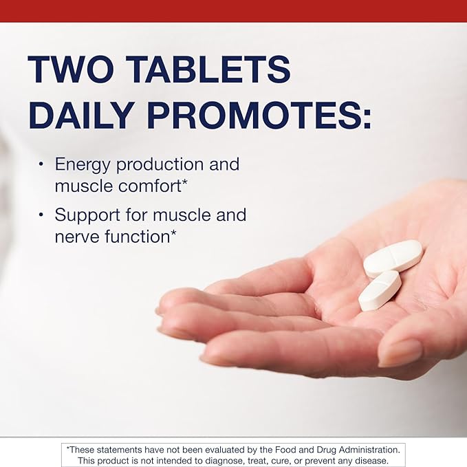 Metagenics Fibroplex - Magnesium Malic Acid &amp B Vitamins for Neuromuscular Bone Heart &amp Stress Support* - Chelated Minerals Non-GMO Gluten-Free Vegetarian - GMP Certified Facility - 120