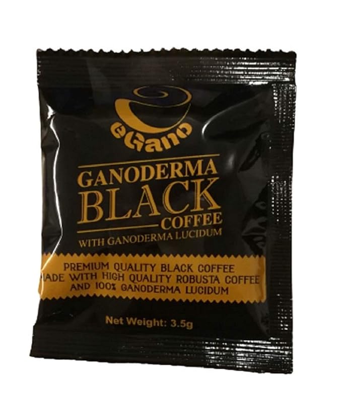 10 Boxes eGano Premium Ganoderma Black Coffee Café Noir Instant Coffee With Ganoderma Lucidum Extract (3.5g x 30 Sachets/Box)