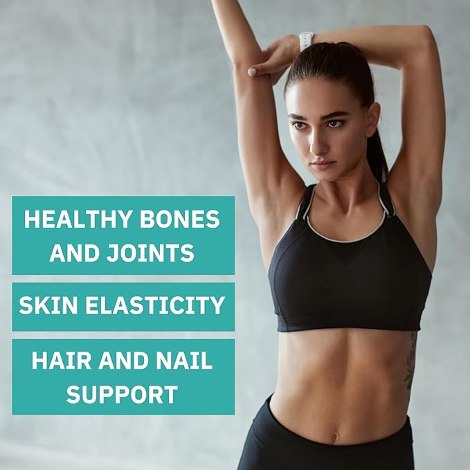 Premium Multi Collagen Peptides Capsules 1800mg - Types I II III V X To Support Skin Hair Nails - Helps Bones Joints Muscles &amp Digestive Health* Hydrolyzed Collagen Supplement 90 Capsules