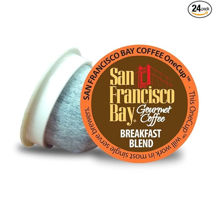San Francisco Bay Breakfast Blend 24 One Cups for Keurig K-Cup Brewers