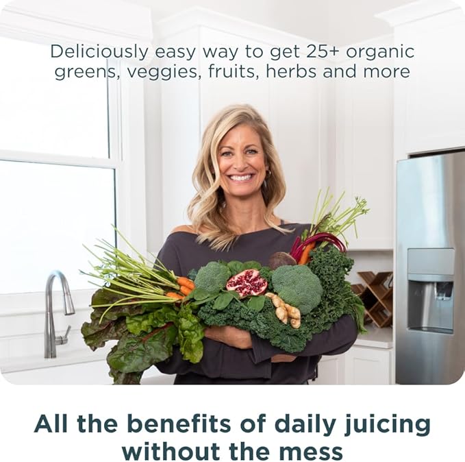 Ancient Nutrition Multi Collagen Protein Powder Vanilla 60 Servings + Organic Supergreens Powder Berry 12 Servings