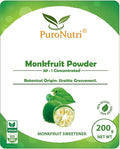 Pure Natural Monk Fruit Sweetener 30:1 Concentrated Juice Powder Spray Drying Food Grade Luohanguo Water-soluble