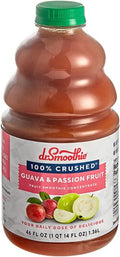 100% Crushed Guava Passion Fruit Smoothie Mix 46 fl. oz. WS-103DR100GUAP-NPF