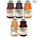 R.W. Knudsen Organic Juice Variety Pack 32 oz Bottles (Pack of 5) – No Sugar Added Not From Concentrate