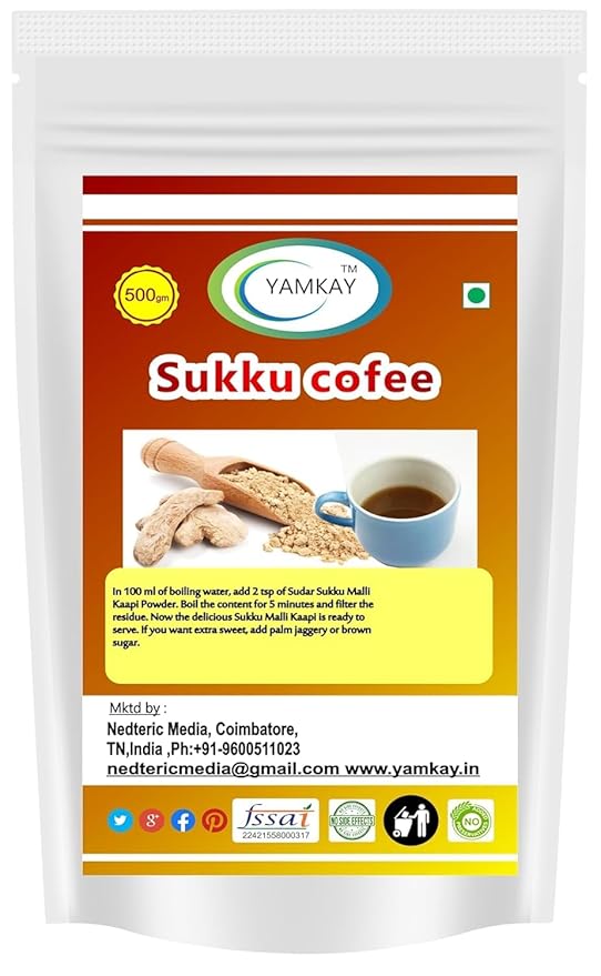 Yamkay Sukku Coffee – Traditional Spiced Herbal Coffee Blend 100% Natural (1500 GM Sukku Coffee)
