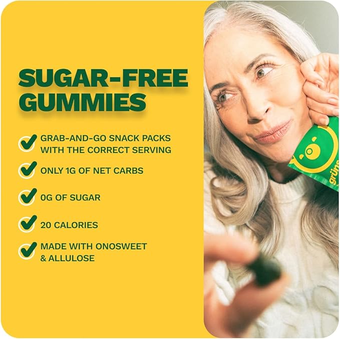 Nutrops Sugar-Free Lions Mane Mushroom Gummies for Adults Functional Nootropics Herbal Brain Supplement for Energy Brain Health Cognitive Memory &amp Focus Reishi Chaga Cordyceps - 28 Day Sup