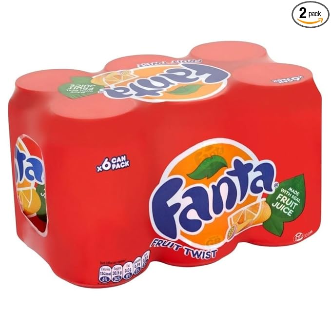 Fanta Fruit Twist (6x330ml) - Pack of 2