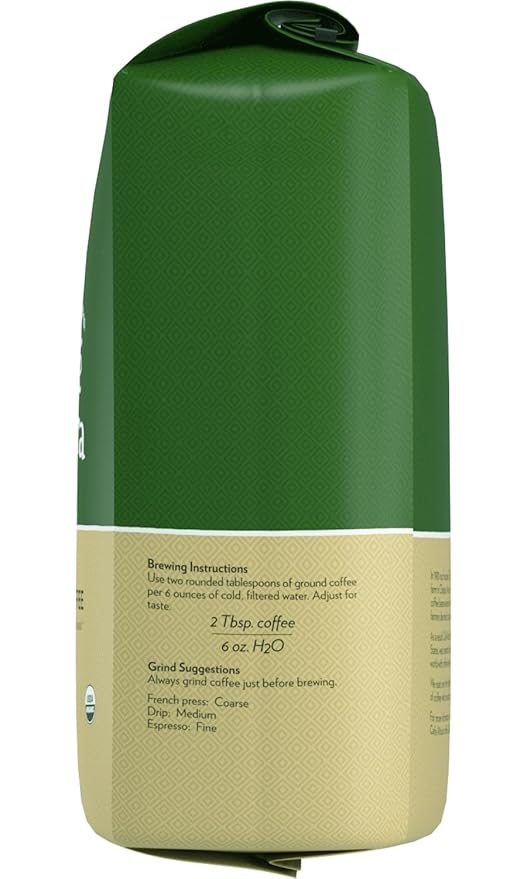Cafe Altura Whole Bean Organic Coffee French Roast 5 lb Bag